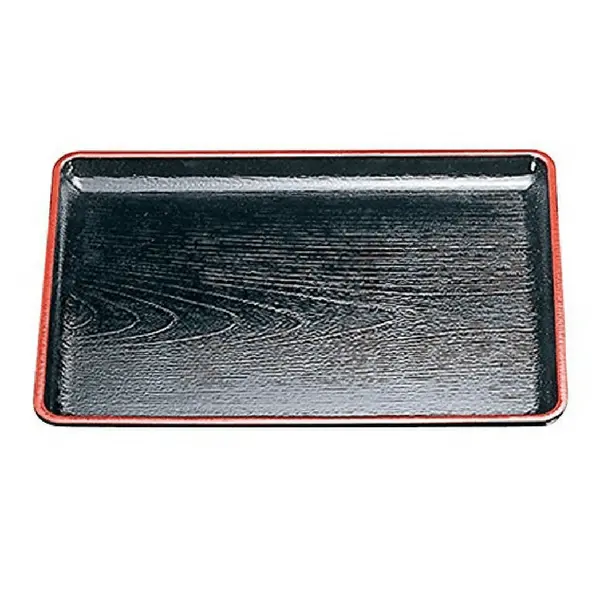 Fukui Craft Non-Slip Rectangular Bamboo Serving Tray 1