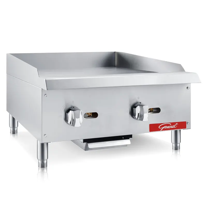 Gcmg-24 Space-Saving Griddle Grill – 24-Inch Electric Or Gas-Ready Flat Top 1