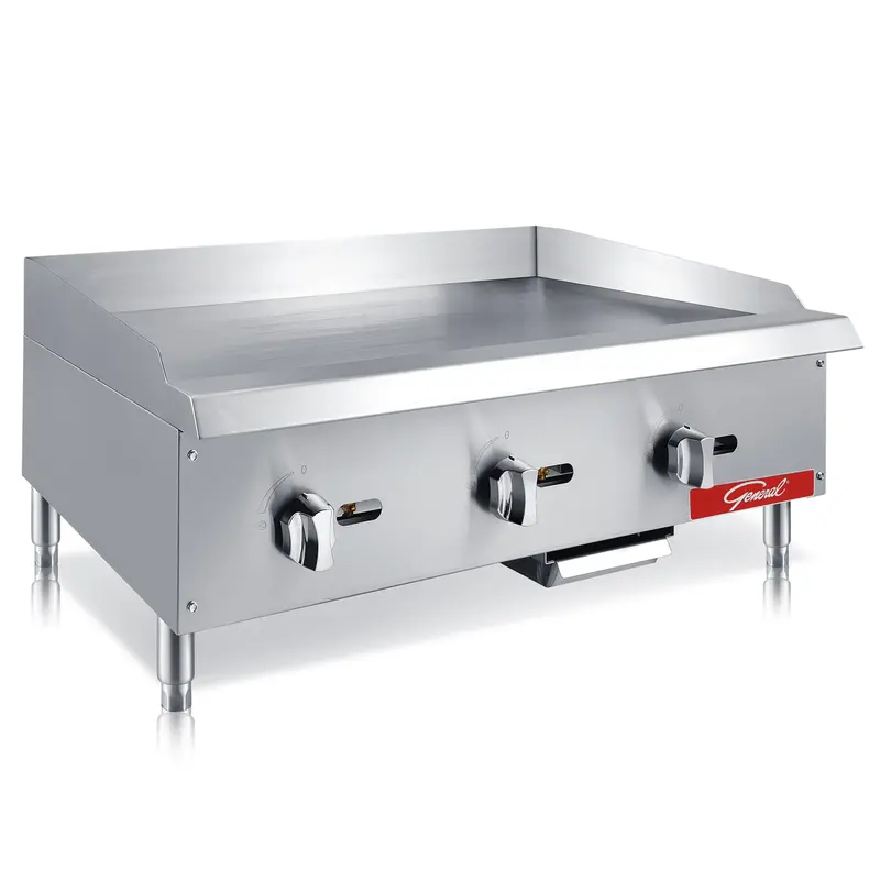 Gcmg-36 Commercial Griddle Grill – 36-Inch Stainless Steel Flat Top 1