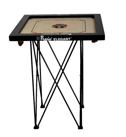 Giant Foldable Metal Carrom Board Stand – 42-Inch Height, Easy Setup 1