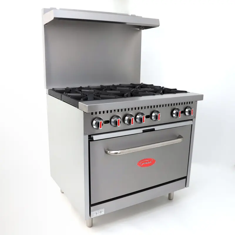 Gr6-36 36-Inch Gas Range Stove For Professional-Grade Cooking 1
