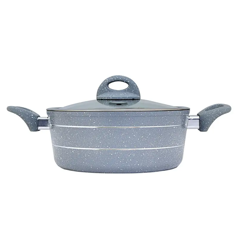 Granite And Marble Composite Non-Stick Casserole Pot – 2.5L 1