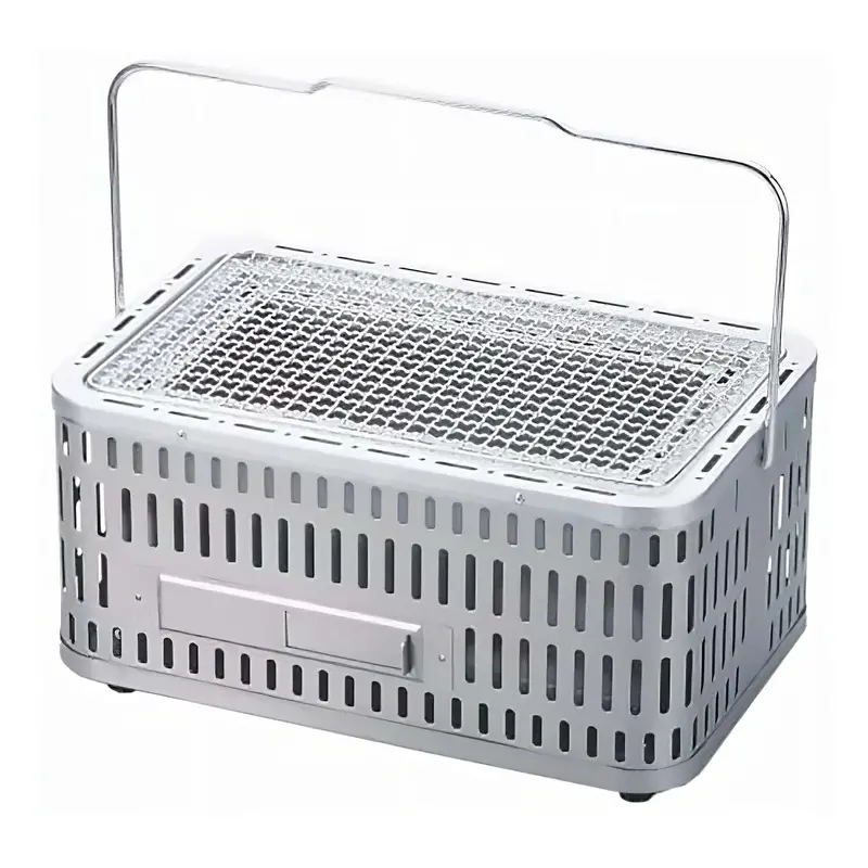 Green Life Stainless Steel Charcoal Konro Grill 1