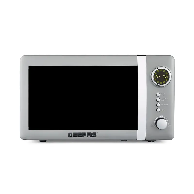 Grey 20L 700W Digital Microwave With 12 Preset Cooking Programs 1