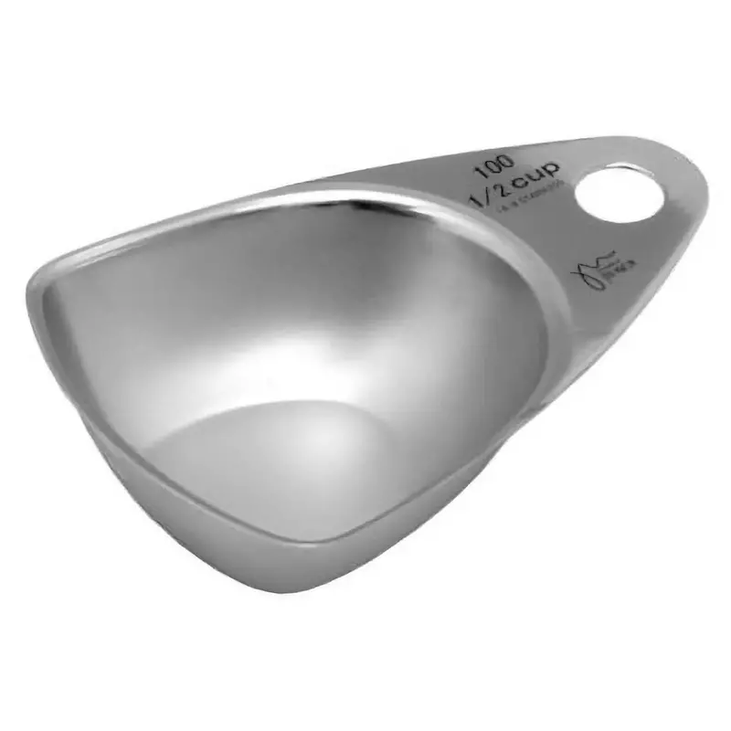 Gs Home Stainless Steel Measuring Cup – Sleek, Dishwasher-Safe Kitchen Measuring Tool 1