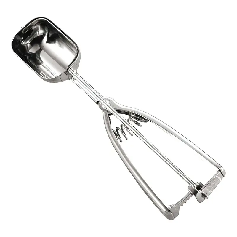 Gs Oval Stainless Steel Ice Cream Scoop 1