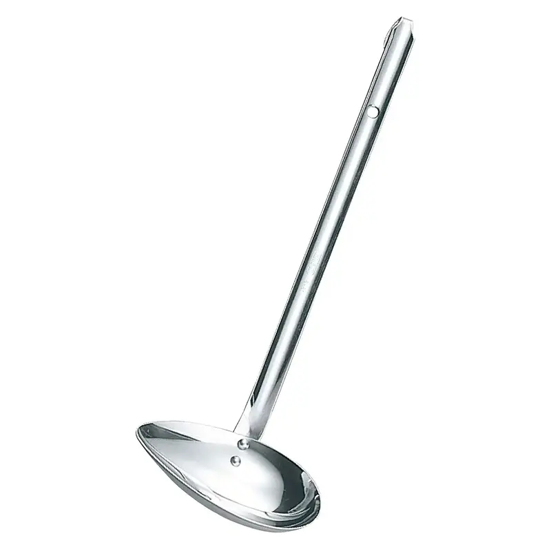 Gyokkodou Left-Handed Side-Scoop Stainless Steel Ladle 1