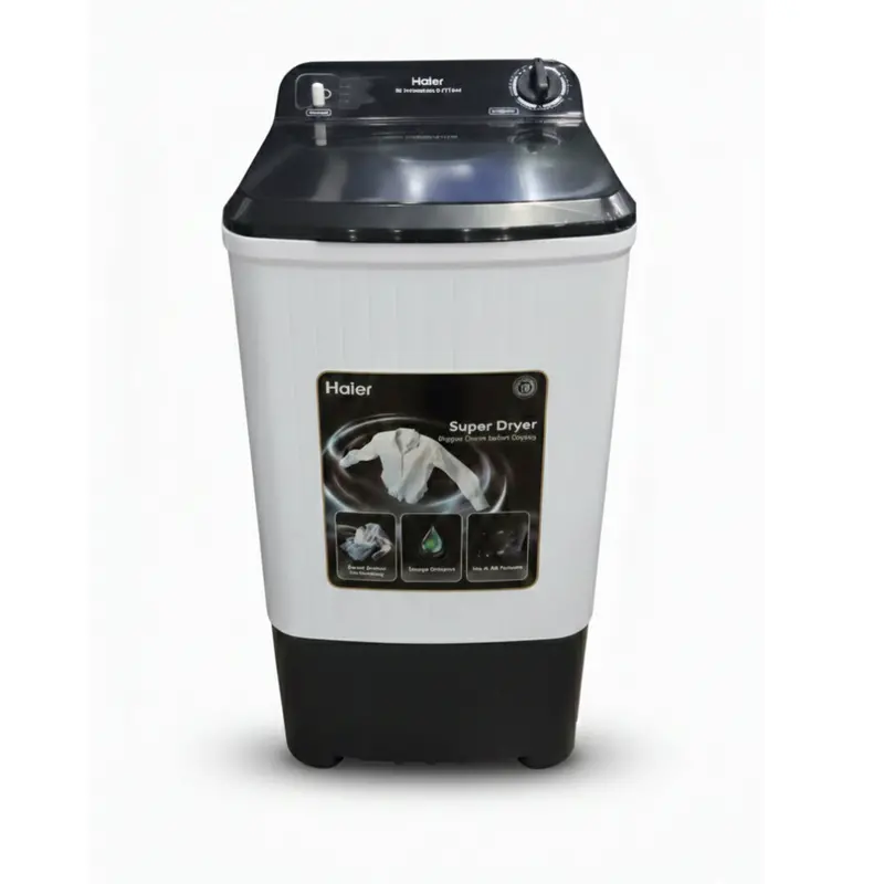 Haier 8 Kg Spin Dryer – Hws-8060S Compact Laundry Appliance 1