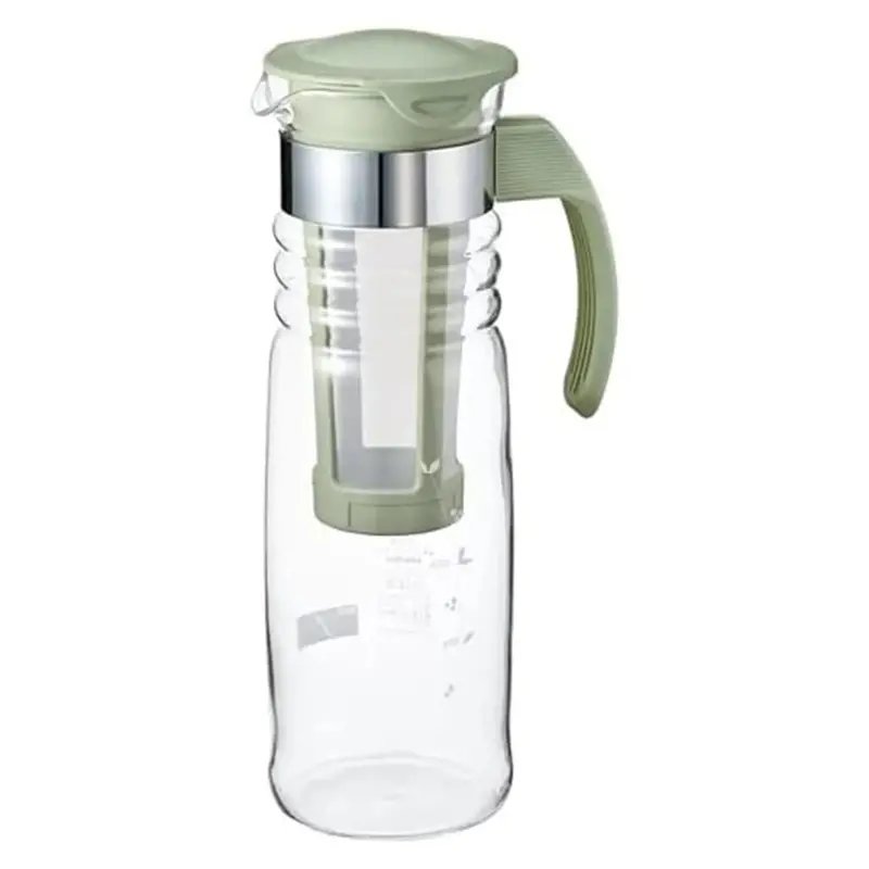 Hario Large-Capacity Iced Tea Brewer – 1.2L Heat-Resistant Glass Pitcher With Handle 1