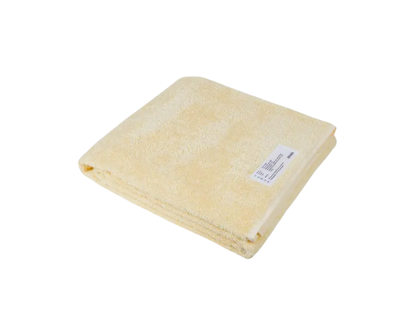 Heavy-Weight Pale Yellow Bath Sheet 1