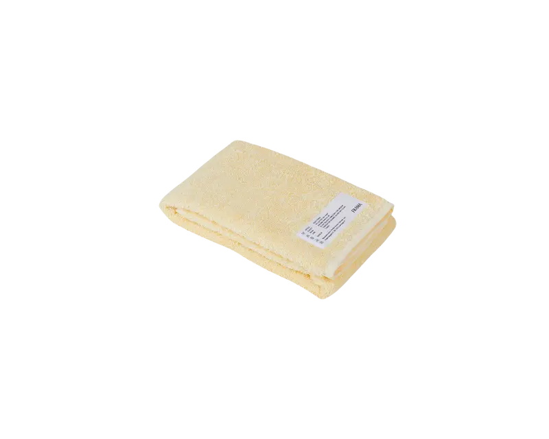 Heavy-Weight Pale Yellow Hand Towel 1