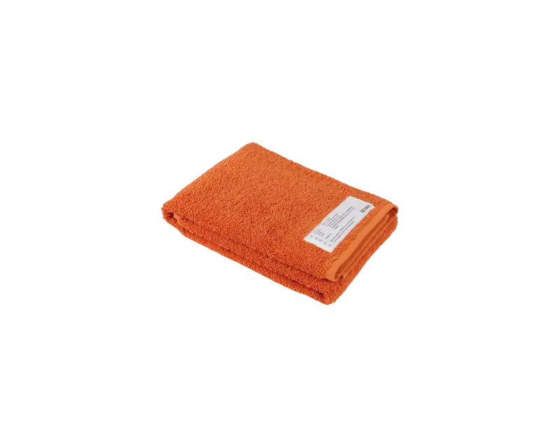Heavyweight Burnt Orange Hand Towel | Soft & Durable 1