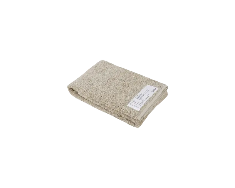 Heavyweight Sage Green Hand Towel | Luxe Texture 1