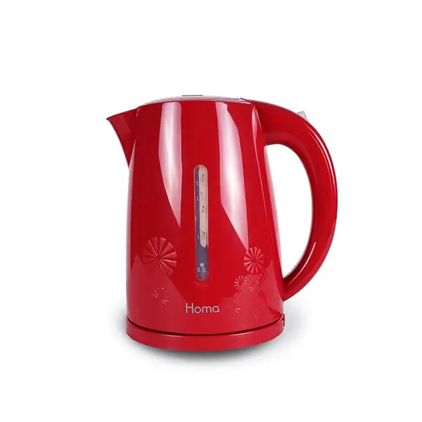 Homa Hk2830F 1.7-Litre Rapid-Boil Red Electric Kettle 1