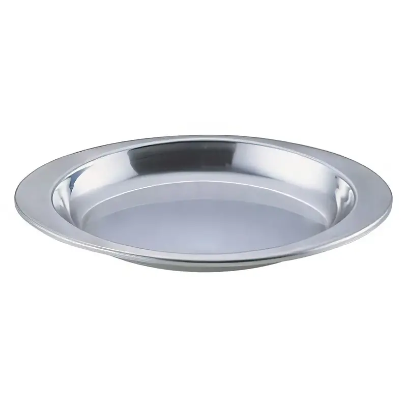 Ikeda Ecoclean Oval Stainless Steel Lunch Plate 1