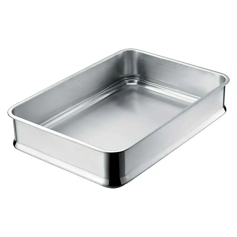 Ikeda Ecoclean Stainless Steel Reusable Stackable Tray 1