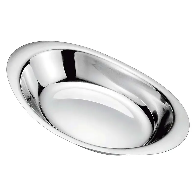 Ikeda Stainless Steel Korean-Style Curry Serving Plate 1