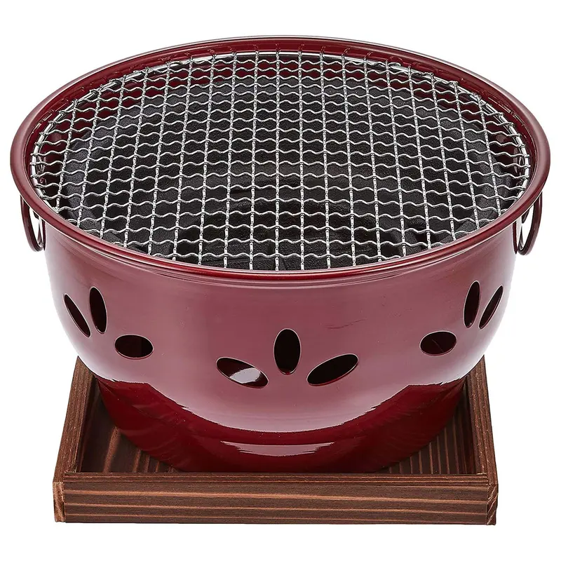 Ikenaga Brown Aluminium Konro Grill 1