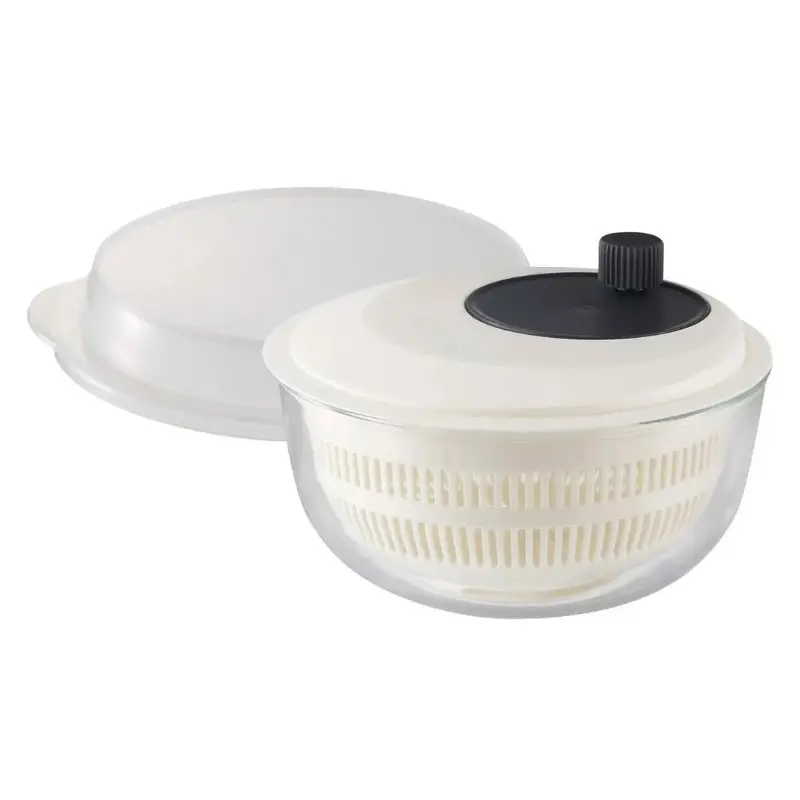 Iwaki Heavy-Duty Glass Salad Spinner 1