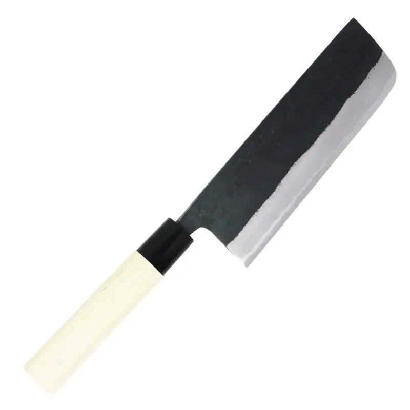 Kanematsu Nihonko Kasumitogi Nakiri Knife – 165Mm White Steel Vegetable Cleaver 1