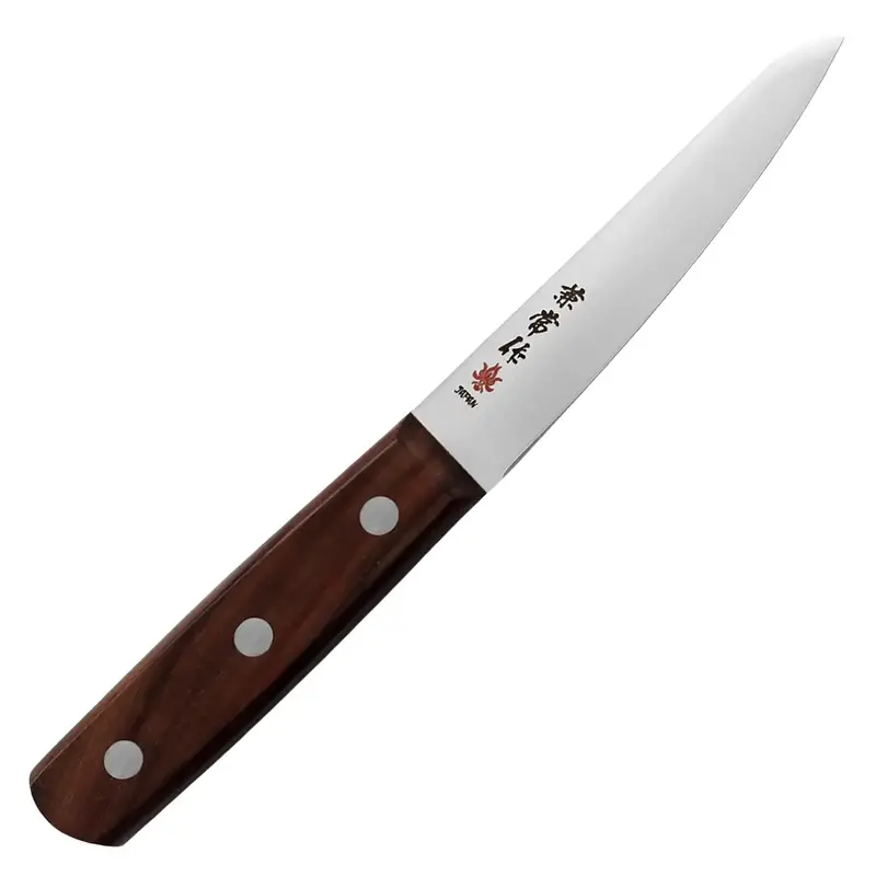 Kanetsune Seki High-Carbon Honesuki Knife – Round Tip (140Mm) 1