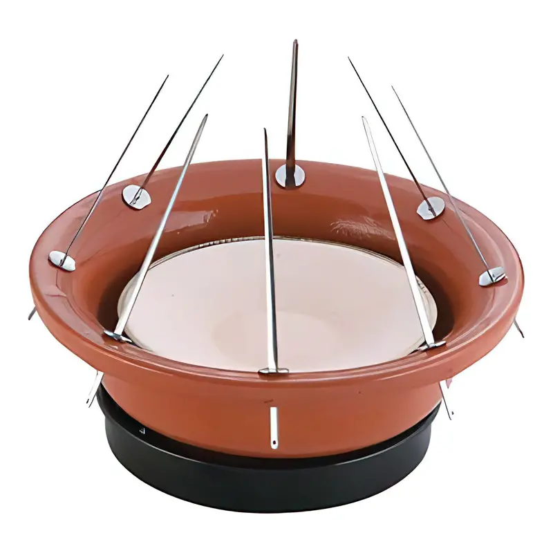 Kinka Ceramic Konro Grill With Charcoal Skewer Support 1