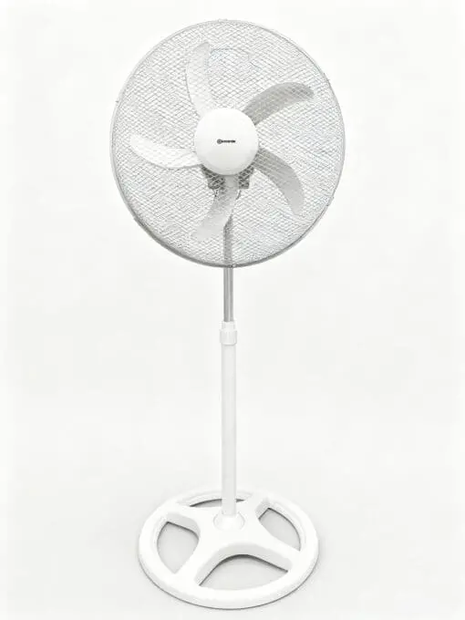 Kryster Kfsn185Dcbkuk 18-Inch Adjustable Stand Fan – White, 85W 1