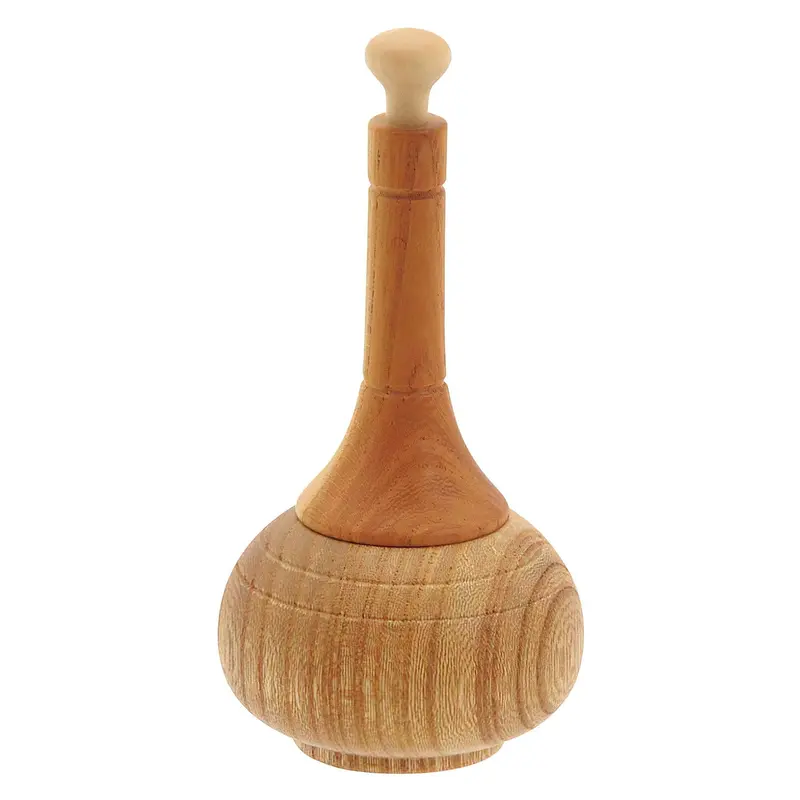 La Luz Hand-Carved Wooden Ramp-Style Shichimi Cruet 1