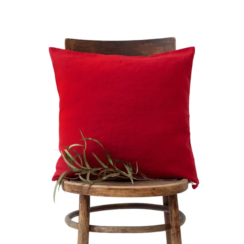 Lava Falls Inspired Linen Pillow Cover 1