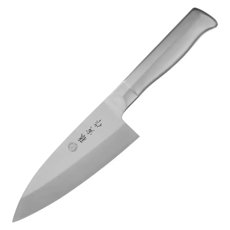 Left-Handed Tojiro Fujitora Dp 2-Layer Deba Chef Knife 1