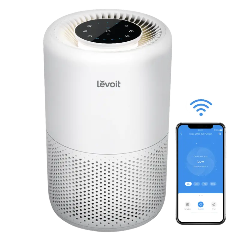 Levoit Core 200S Smart Air Purifier – Covers Up To 35 M², Wi-Fi Enabled 1