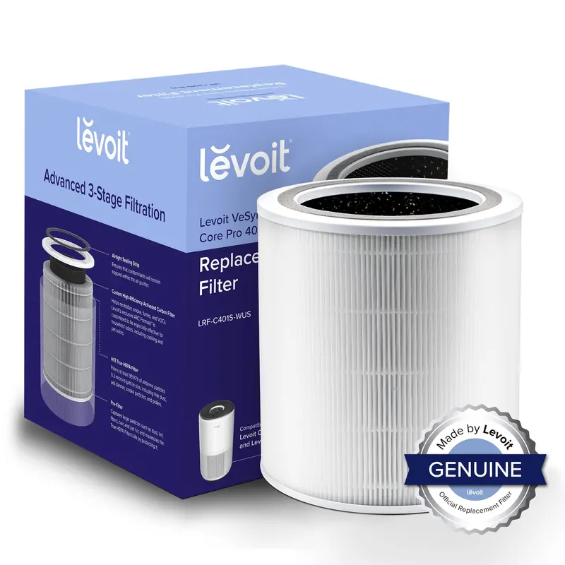Levoit Core 600S Replacement True Hepa & Activated Carbon Filter 1