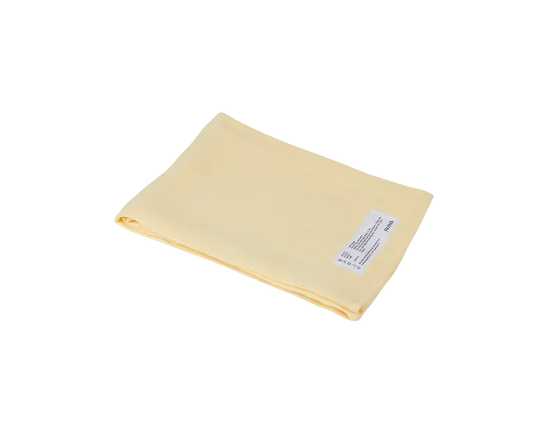 Lightweight Pale Yellow Bath Towel 1