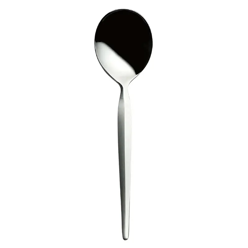 Luckywood Deluxe Stainless Steel Bouillon Spoon – Premium Finish, Light & Responsive 1