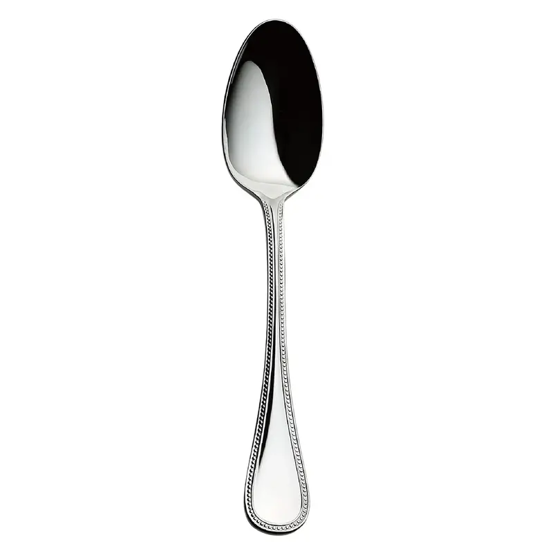 Luckywood French Accent Dessert Spoon – Stainless Steel Sweet Course Spoon 1