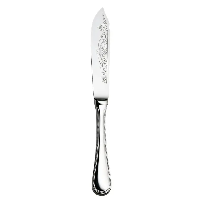 Luckywood French Accent Stainless Steel Fish Knife With Serrated Edge 1