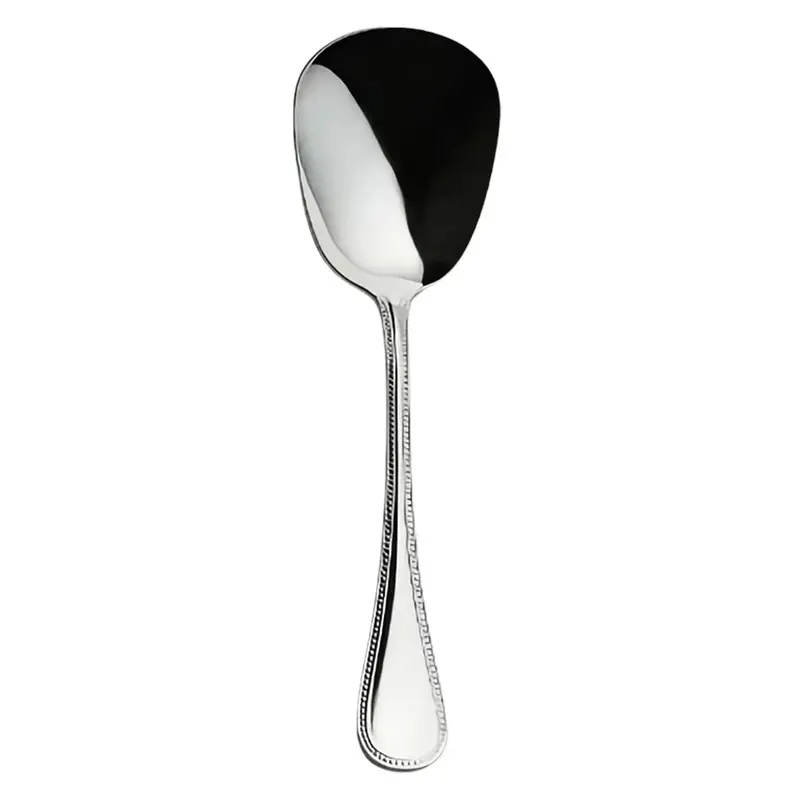Luckywood French Accent Stainless Steel Large Serving Spoon 1