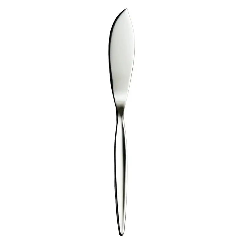 Luckywood Meteora Butter Knife – Stainless Steel Rounded-Tip Butter Server 1