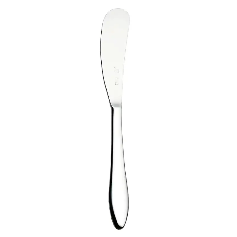 Luckywood Veloute Stainless Steel Butter Spreader – Rounded Tip For Smooth Application 1