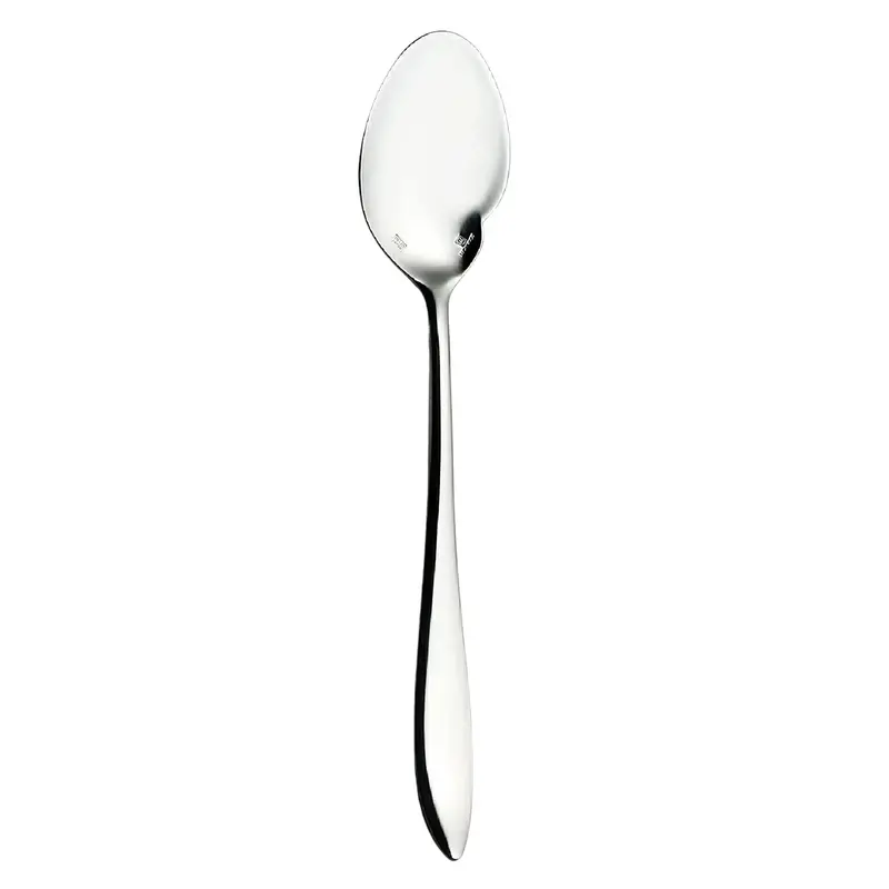 Luckywood Veloute Stainless Steel French Sauce Spoon – Curved Bowl For Effortless Drizzling 1