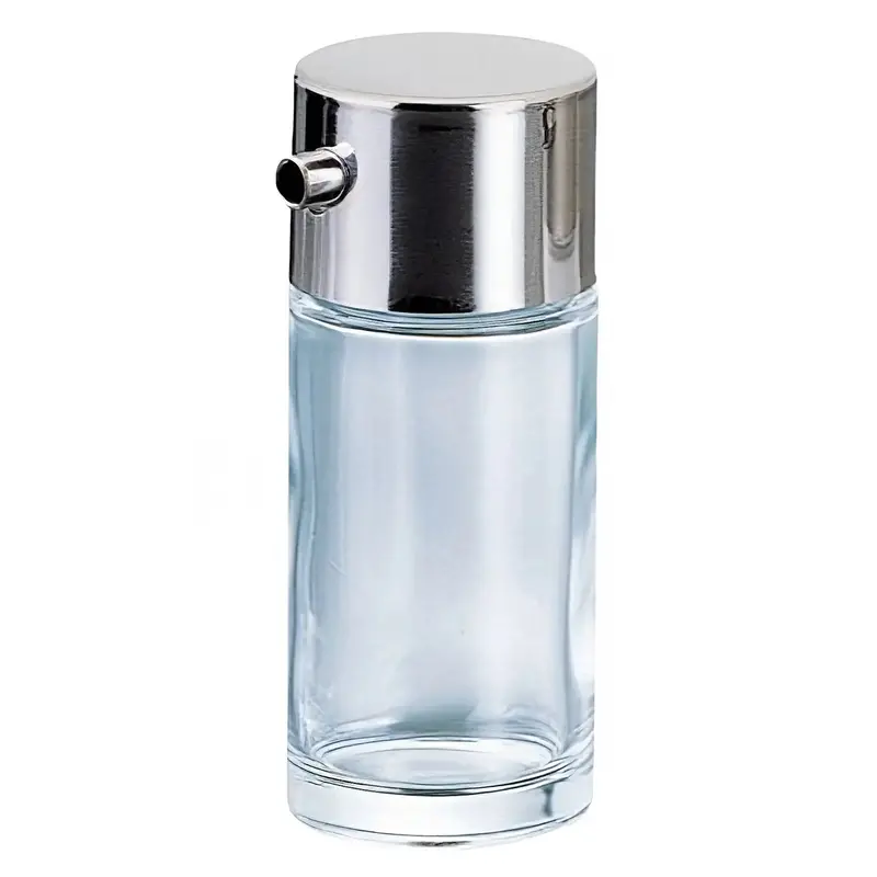 M-Taka Clear Glass Soy Sauce Cruet – 100Ml Premium Liquid Condiment Bottle 1