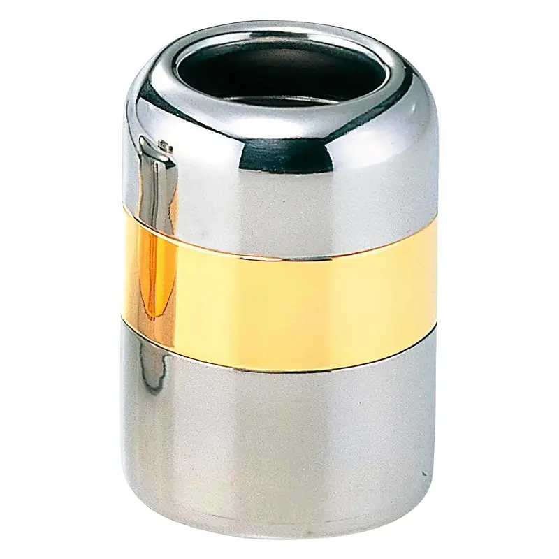 M-Taka Stainless Steel Toothpick Holder – Metallic Finish 1
