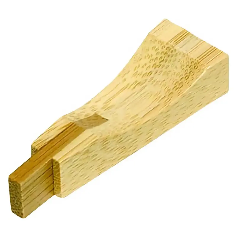 Manyo Fan-Design Wooden Chopstick Rest 1