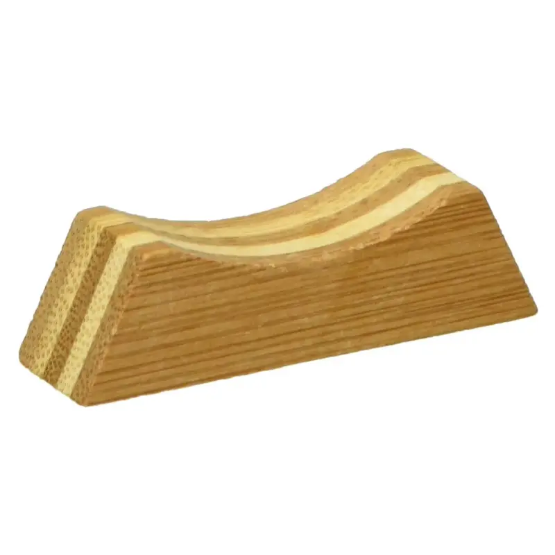 Manyo Suehiro Pattern Wood Chopstick Rest 1