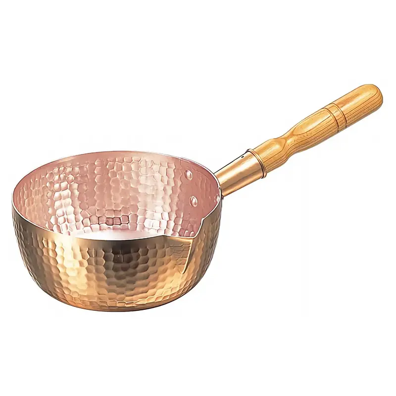 Marushin Douki Pure Copper Yukihira Saucepan 1