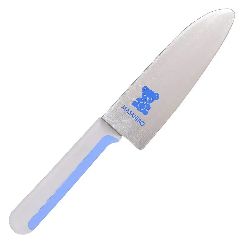 Masahiro Left-Handed Children’S Knife – Bear Design, High-Carbon Stainless Steel 1