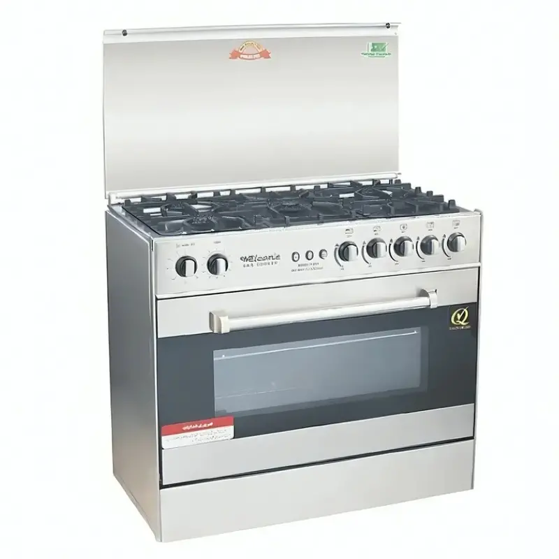 Max Mc-4000 5-Burner Cooking Range 1