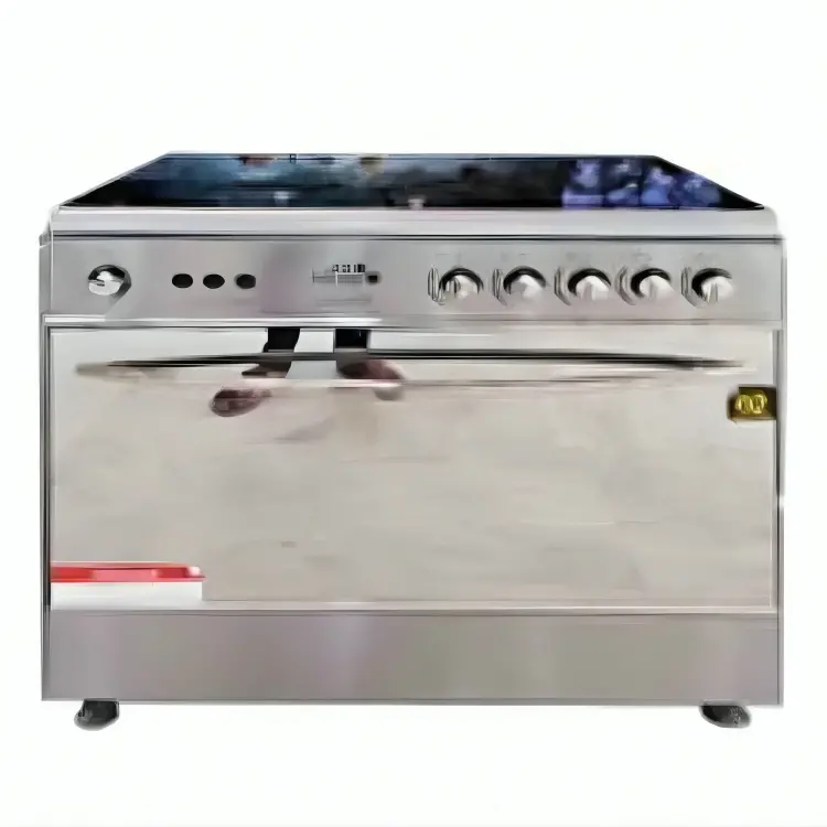 Max Wc-999 5-Burner Stainless Steel Cooking Range 1