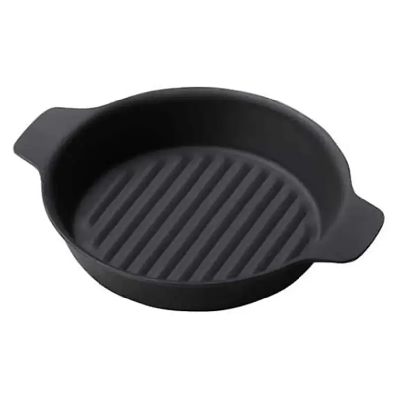Min Cast Iron Au Gratin Dish – Oven-To-Table Grill Pan 1