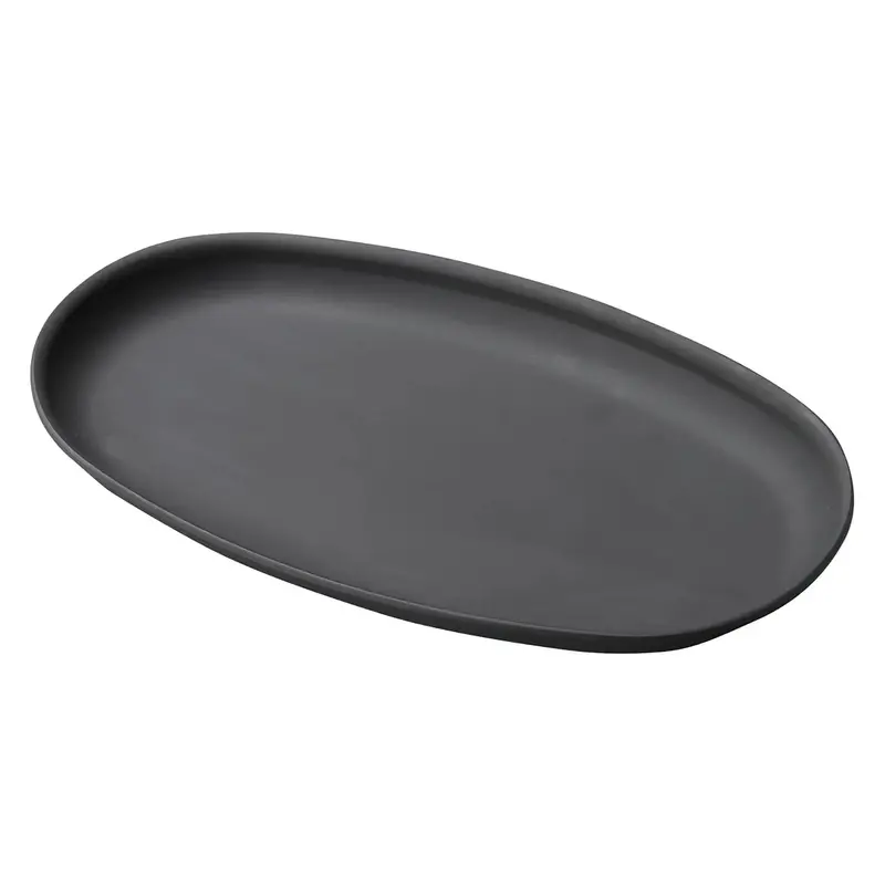 Min Classic Cast Iron Sizzler Platter For Sizzling Entrées 1